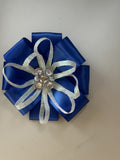 Iridescent Royal Blue Hairbow