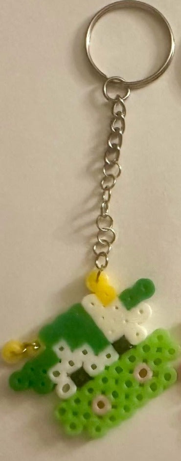 Pastel Cowhead Keychain