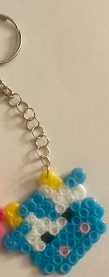 Pastel Cowhead Keychain