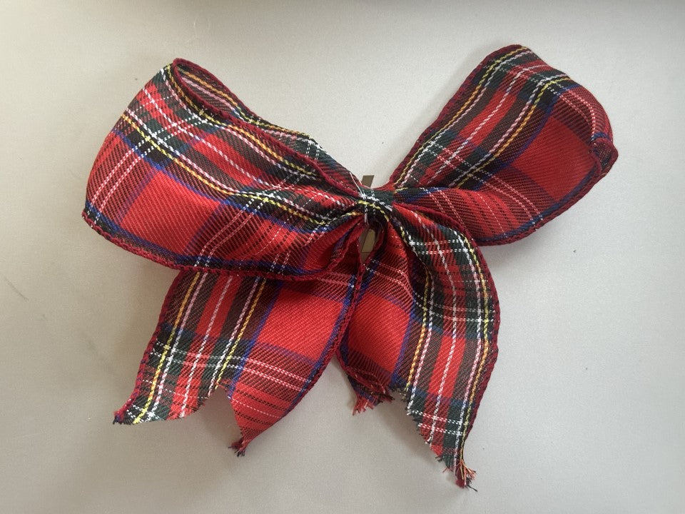 Red, Blue, and Green Hairbow